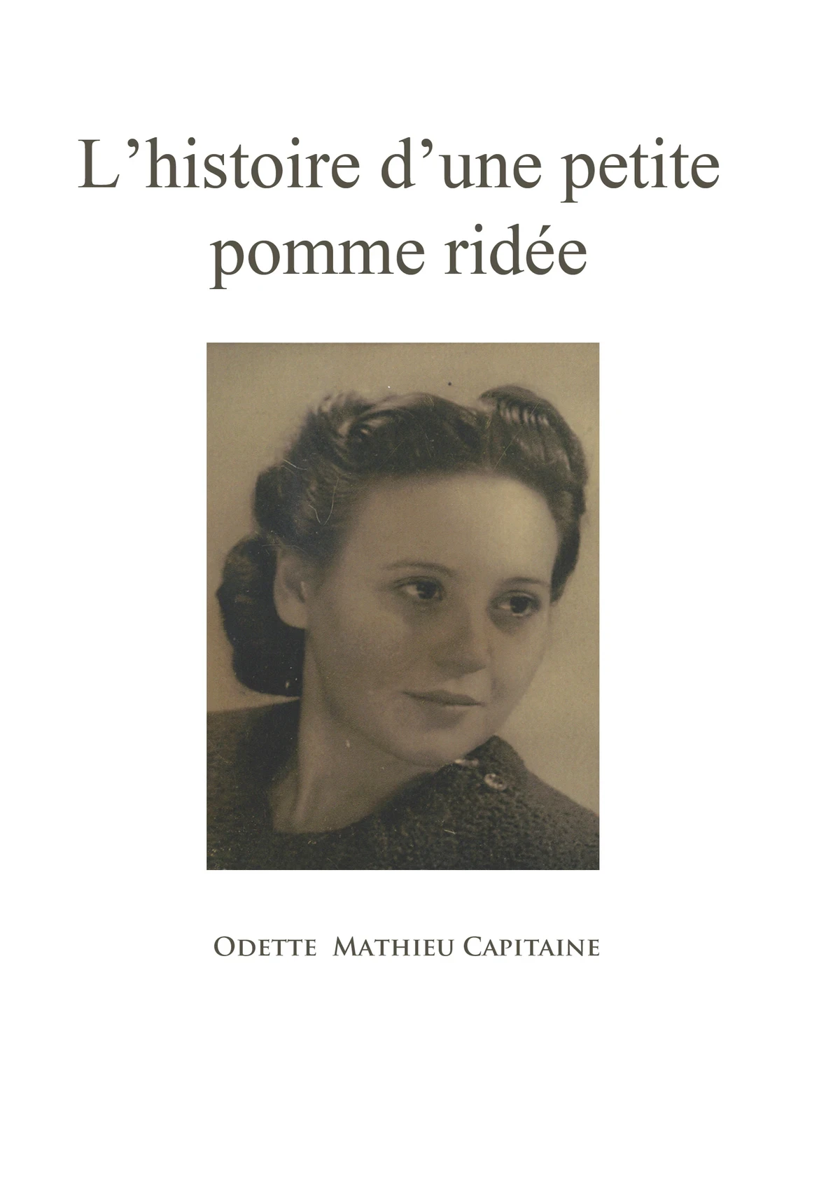 Couverture de « L’histoire d’une petite pomme ridée »