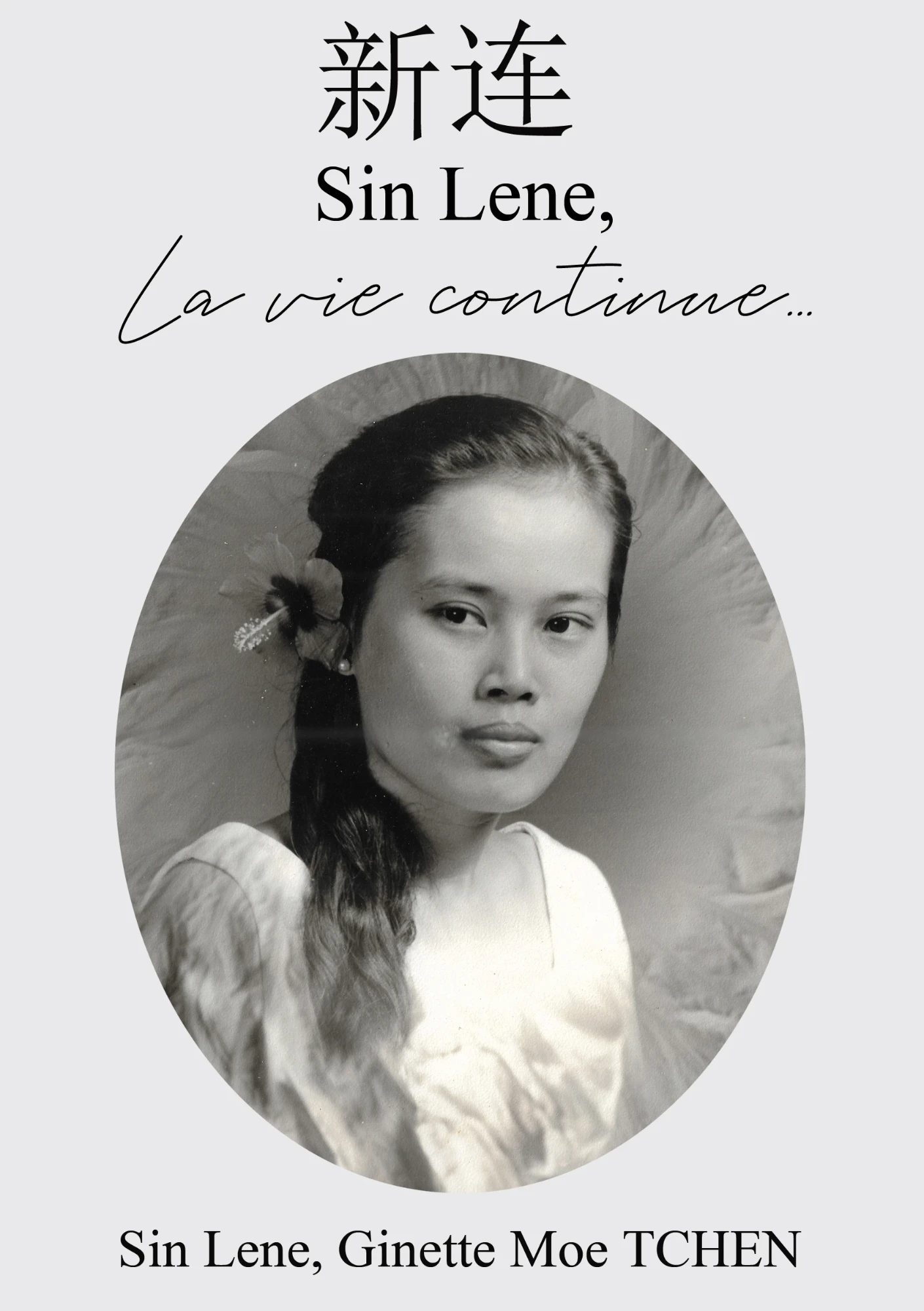 Couverture de « Sin Lene, la vie continue… »