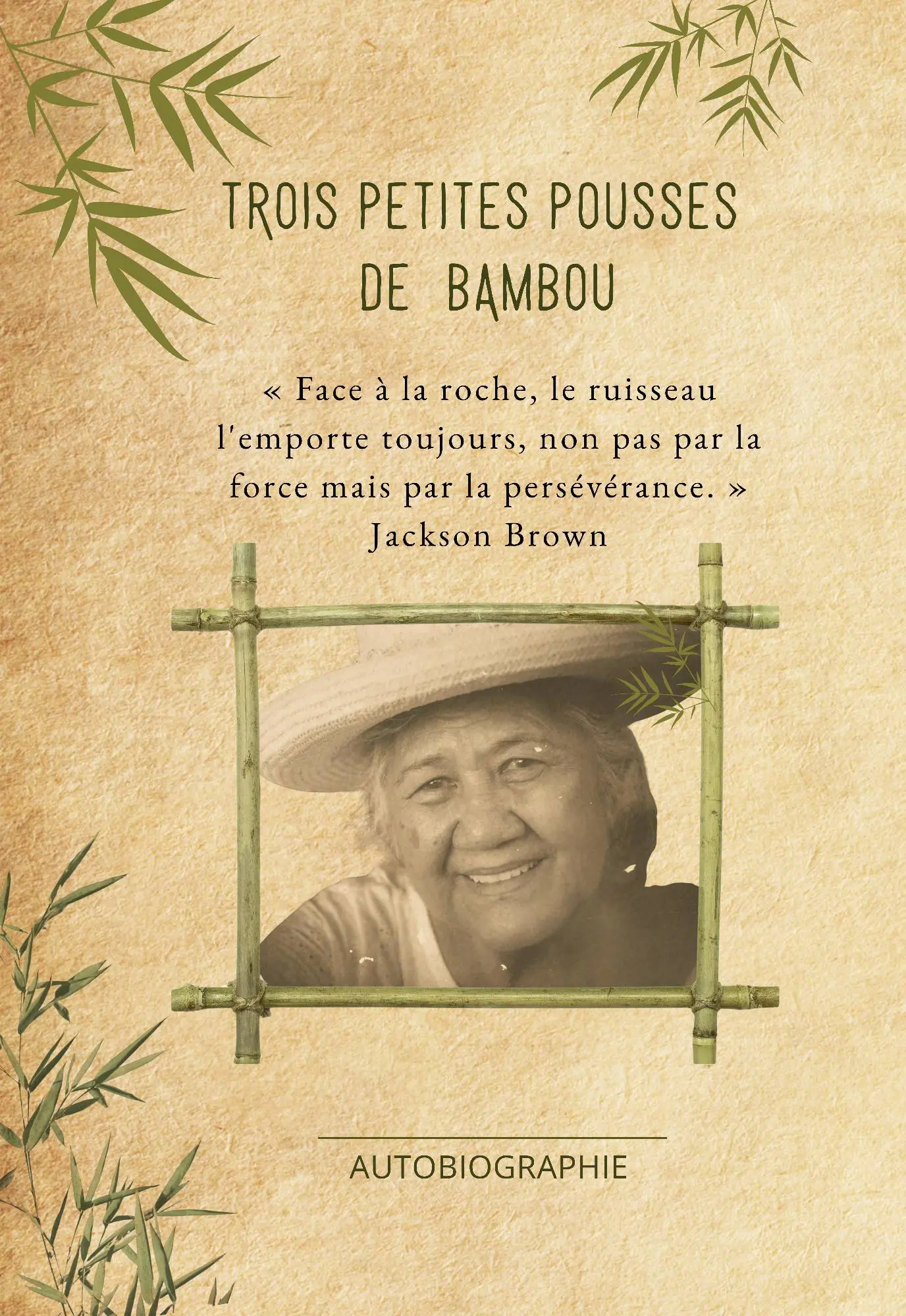 Quatrième de couverture de « Trois petites pousses de bambou »